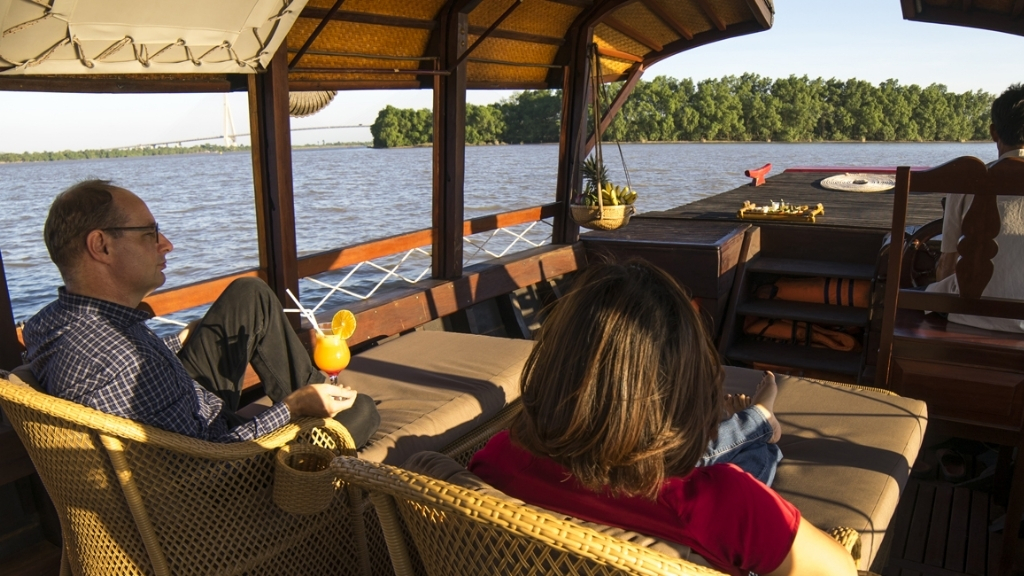 Meilleurs circuits au Vietnam pour couples à découvrir - vietnam croisiere song xanh 1024 1 Song Xanh Sampan
