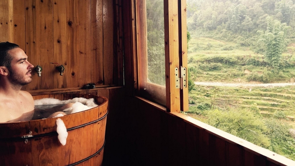 Bain complet aux plantes médicinales