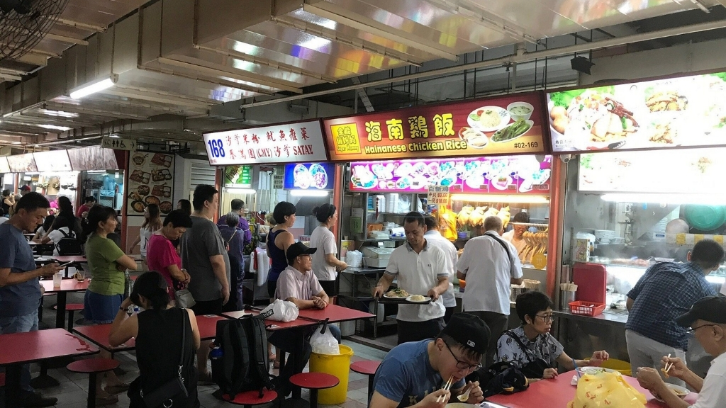 Que voir et faire à Singapour ? - singapour chinatown complex food centre 1024 Chinatown Complex Food Centr
