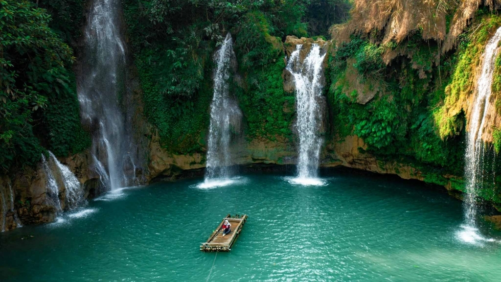 Cascade de Chieng Khoa 