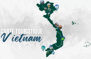 Carte touristique Vietnam : top des sites à découvrir