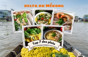 Top 7 plats à goûter absolument dans le delta du Mékong