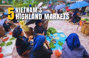 Top 5 Vietnam's highland markets: A journey through local culture