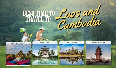 When is the best time to travel to Laos and Cambodia?