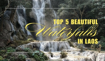 Top 5 most beautiful waterfalls in Laos