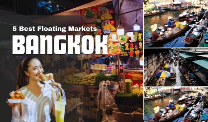 Top 5 must-experience floating markets around Bangkok