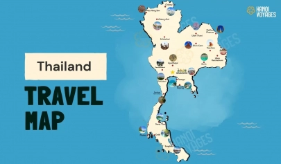 Thailand travel map: Must-visit places across the country