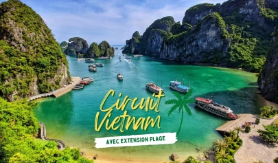 Circuit Vietnam avec extension plage : les idées au top
