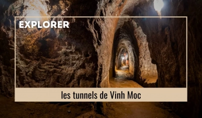 Explorer les tunnels de Vinh Moc, témoignage vivant du passé