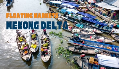 5 must-visit floating markets in the Mekong Delta