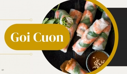 Goi cuon: Vietnam’s healthy and tasty spring rolls