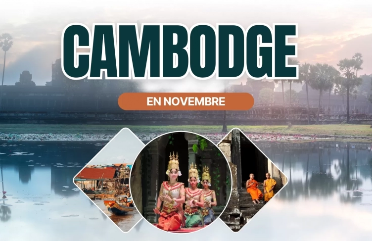 Cambodge en novembre : météo, activités et bons plans