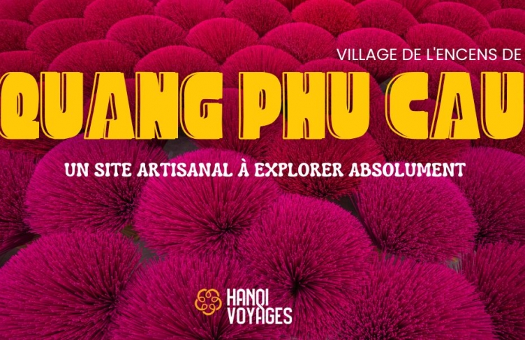 Village de l’encens de Quang Phu Cau : Un site artisanal à explorer absolument