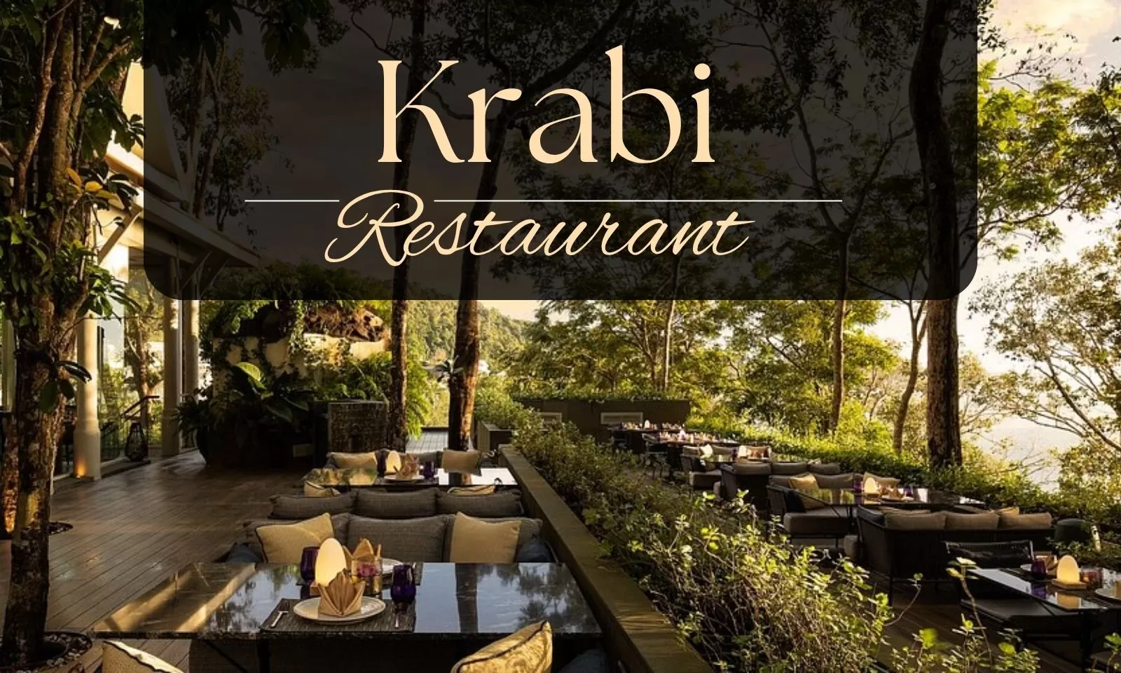 Top 5 must-try restaurants in Krabi