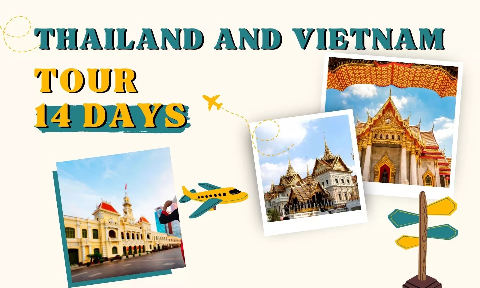 Best Thailand and Vietnam tour 14 days for first-time travelers