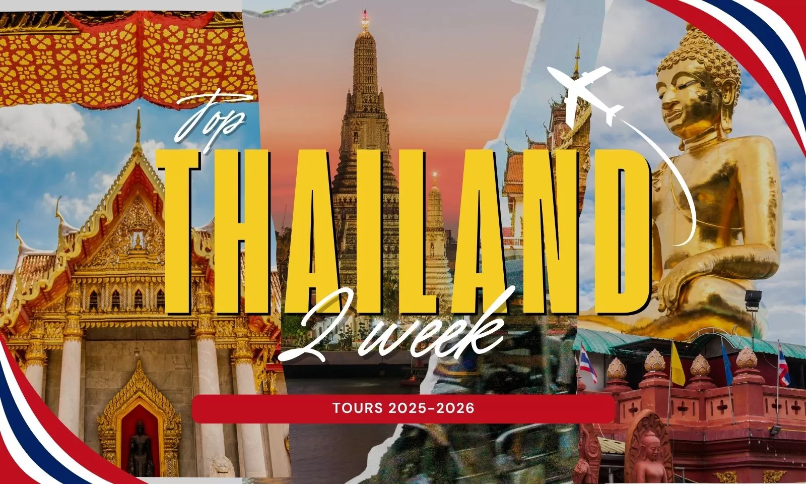 Top 5 Thailand 2-week tours 2025-2026