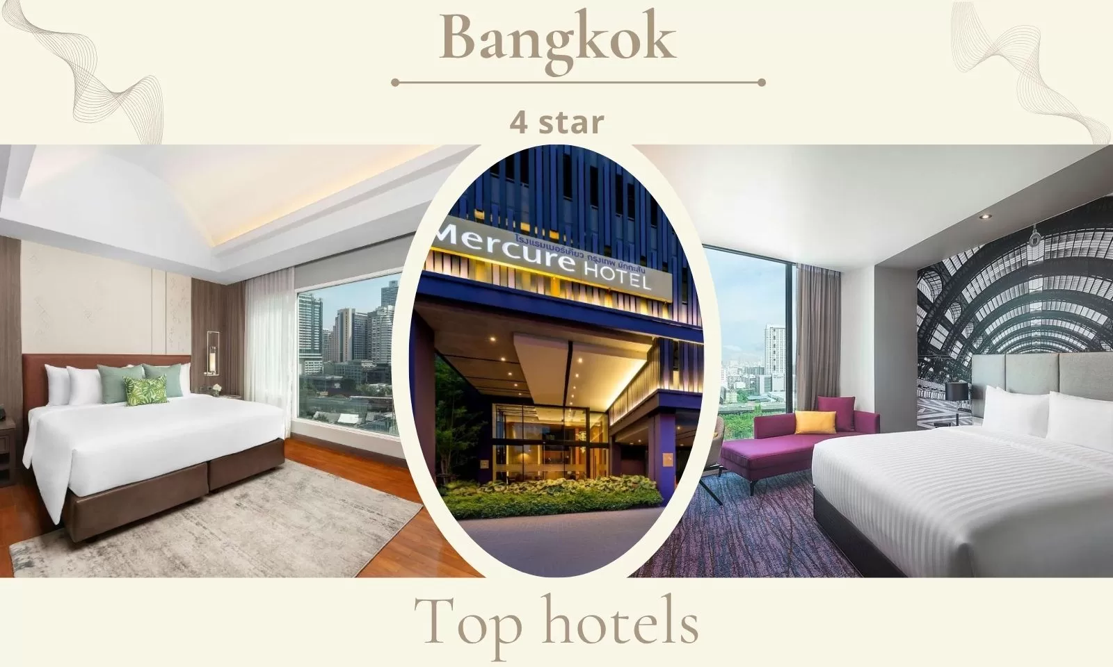 Top 10 best 4 star hotels in Bangkok
