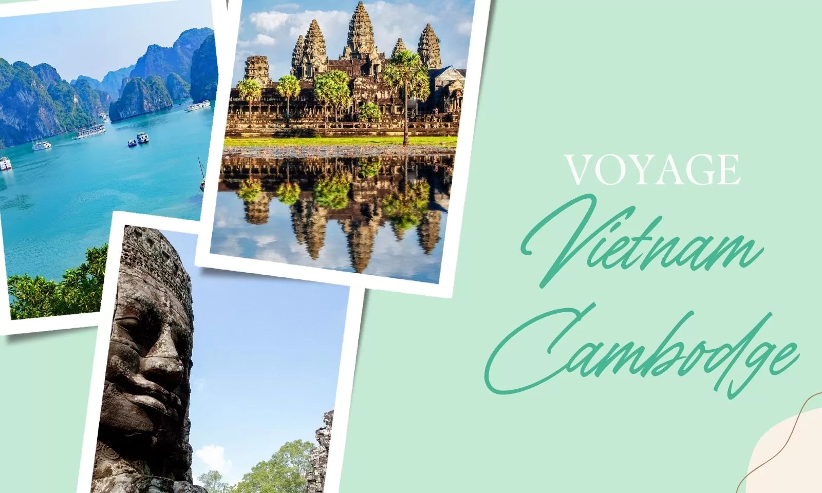Voyage Vietnam Cambodge : De la baie d’Halong aux temples d’Angkor
