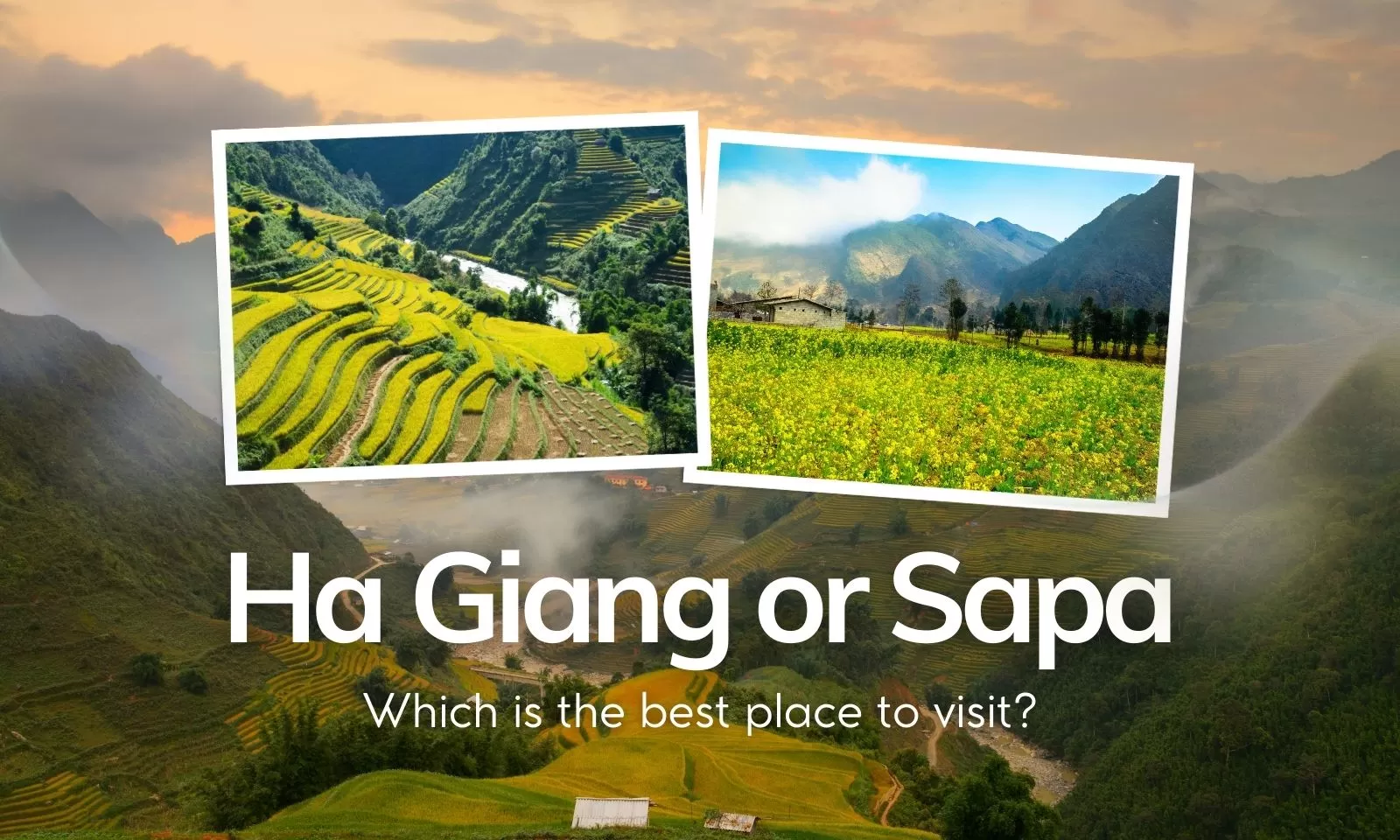 Ha Giang or Sapa: Which is the best place to visit?