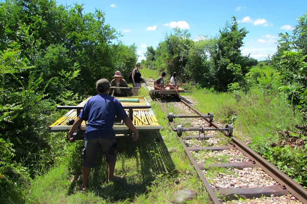 Le train de bambou