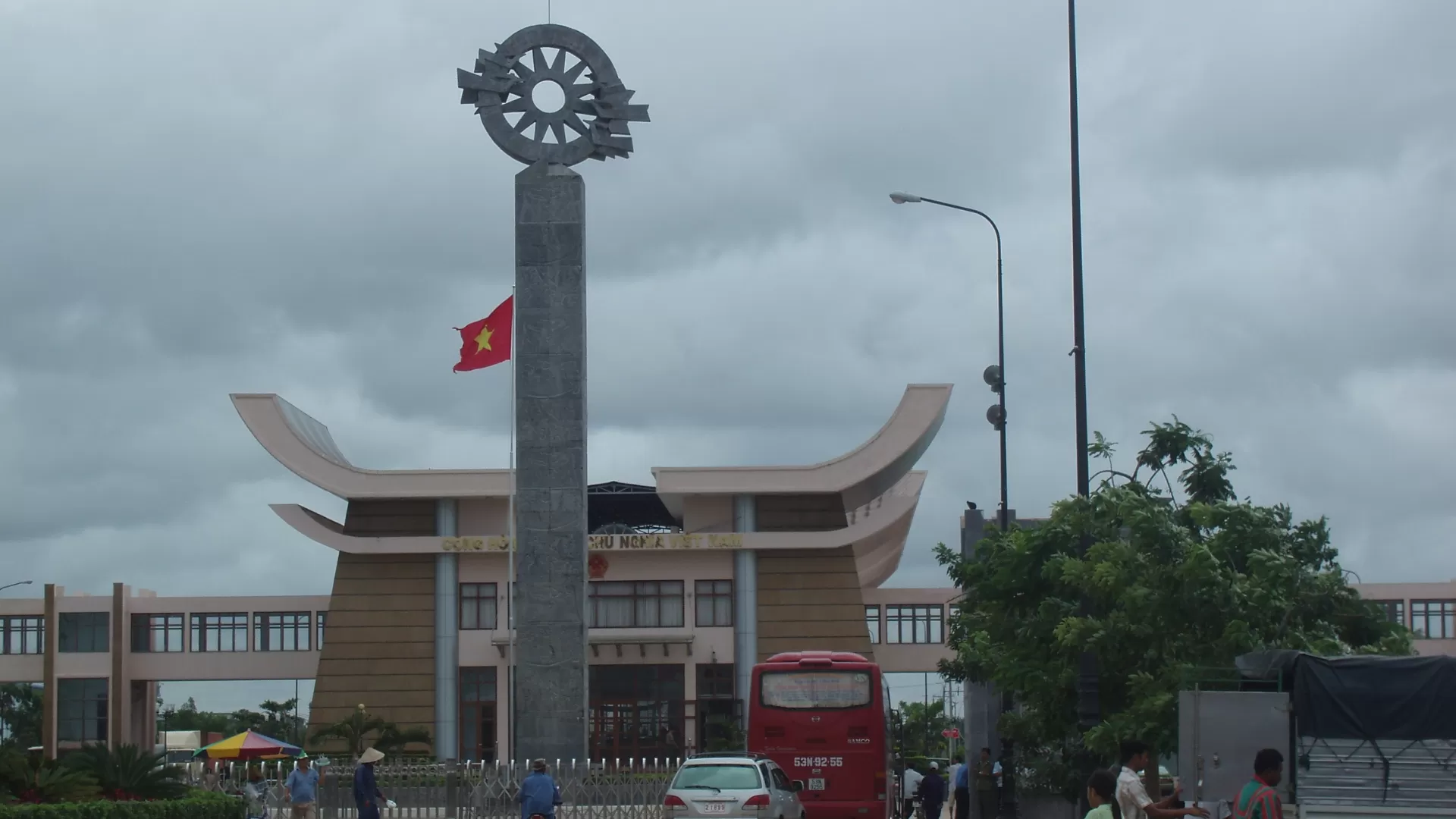 Poste-frontière de Bavet - Moc Bai 