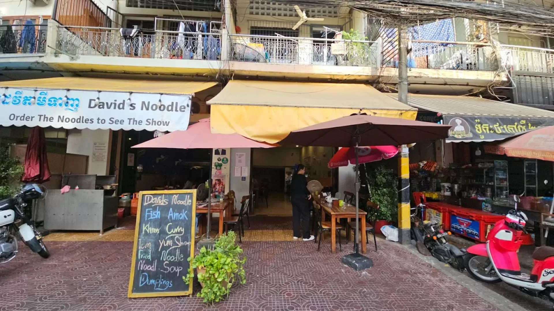 David's Restaurant est célèbre pour ses nouilles maison