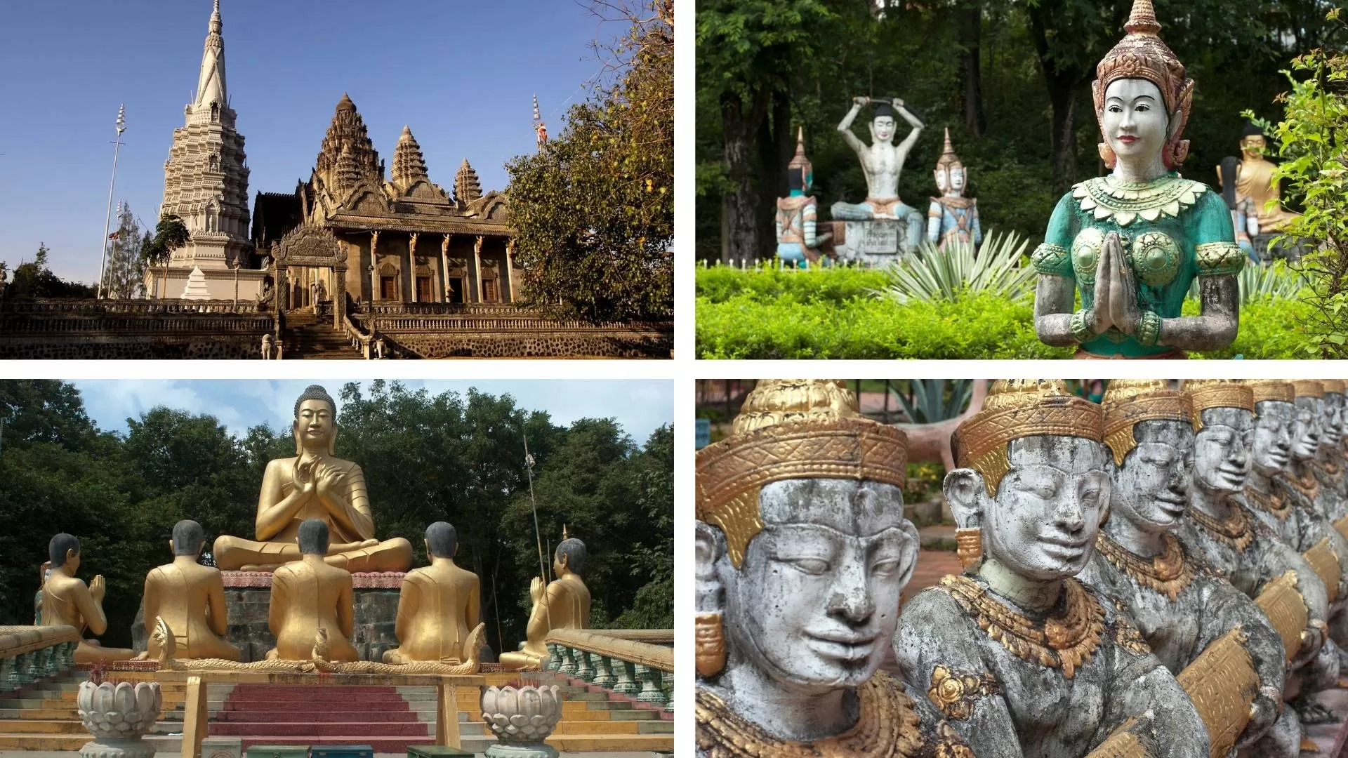 Phnom Srey and Phnom Pros