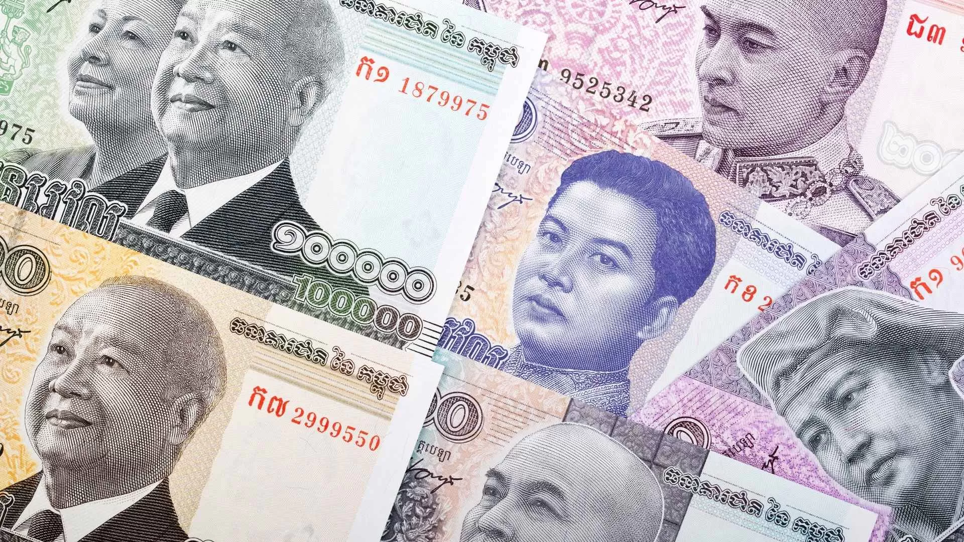 Cambodian riel – the official currency of Cambodia, often used alongside US dollars in daily transactions.