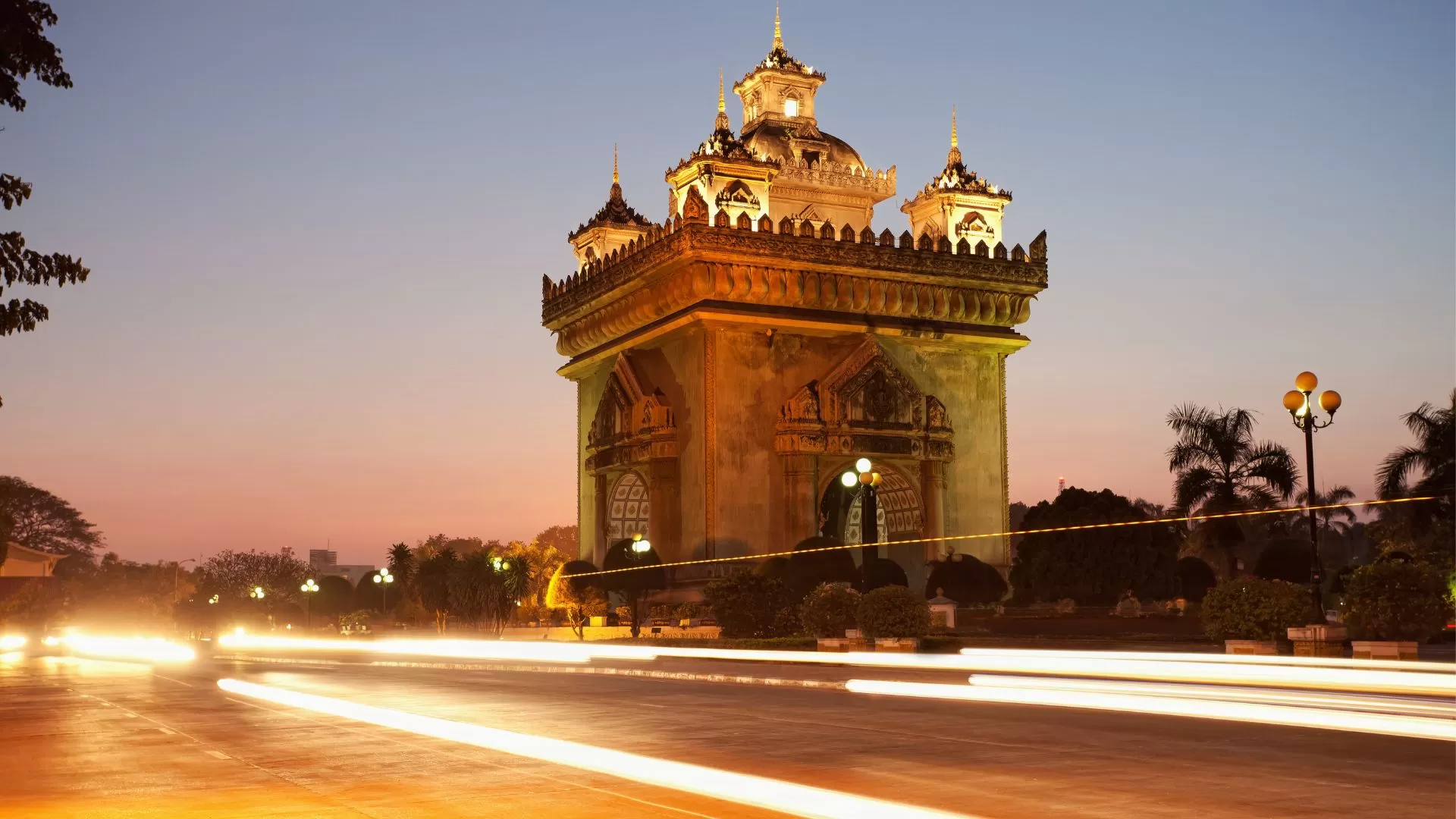 Patuxai à Vientiane, Laos