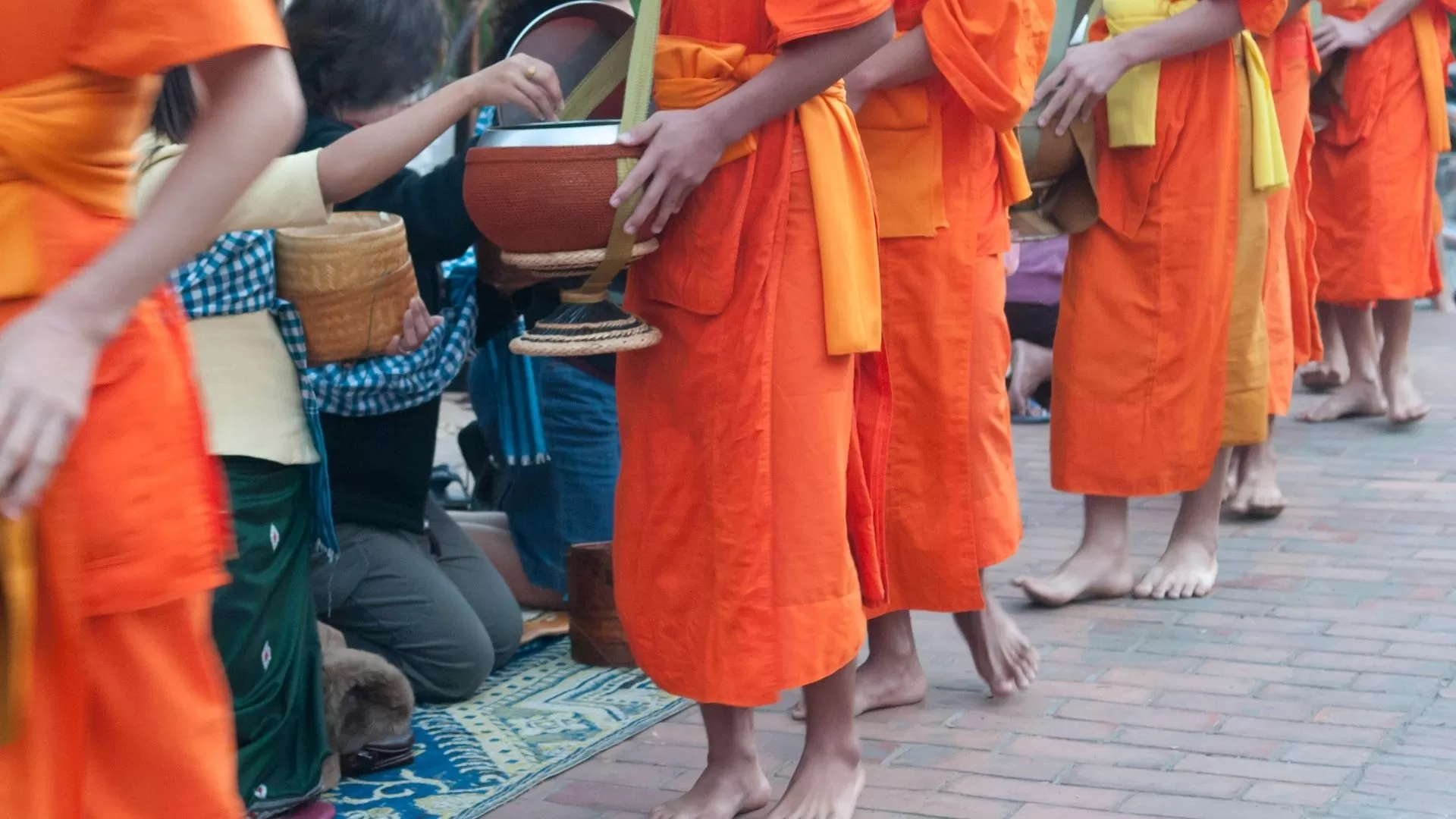 Morning Alms in Luang Prabang