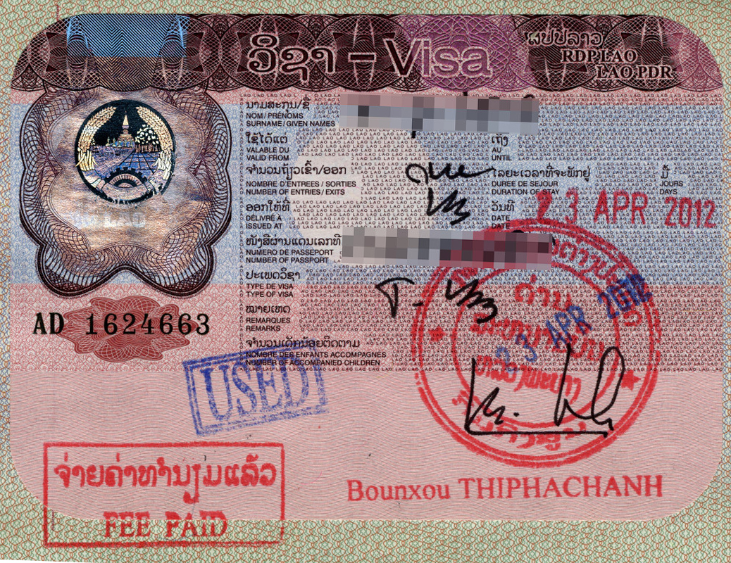 Visa Laos