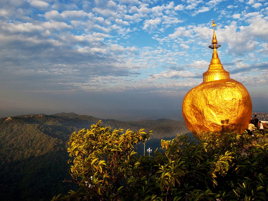 The Kyaiktiyo in Myanmar