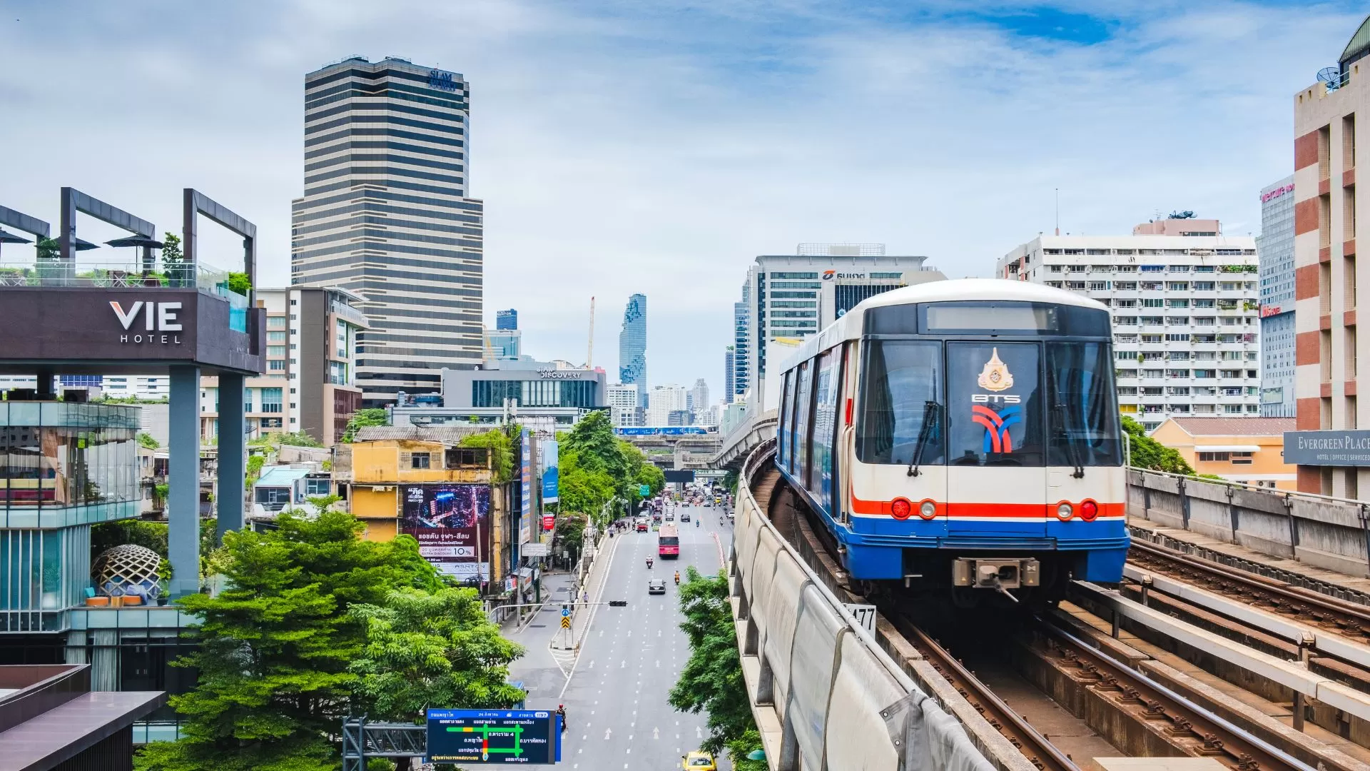 Skytrain (BTS) à Bangkok