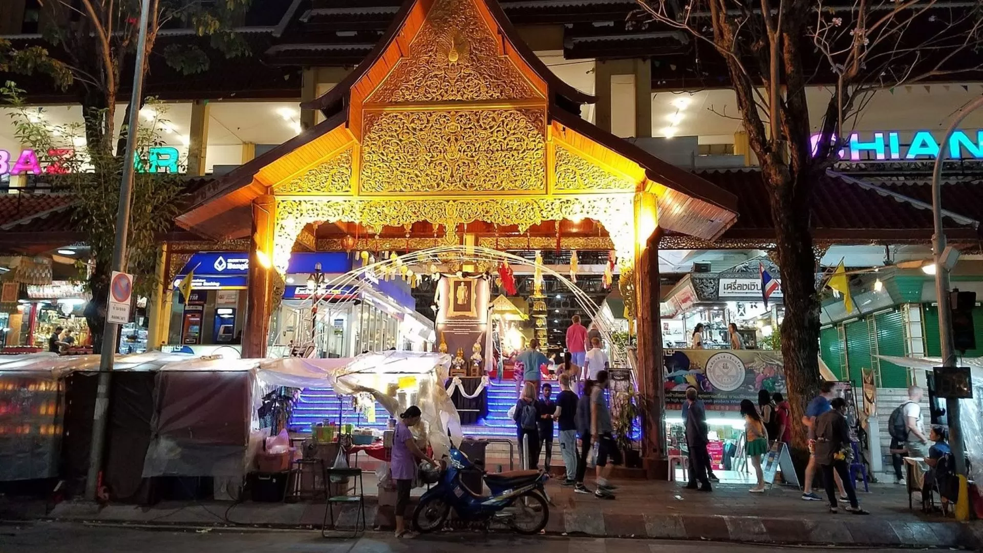 Night Bazaar à Chiang Mai