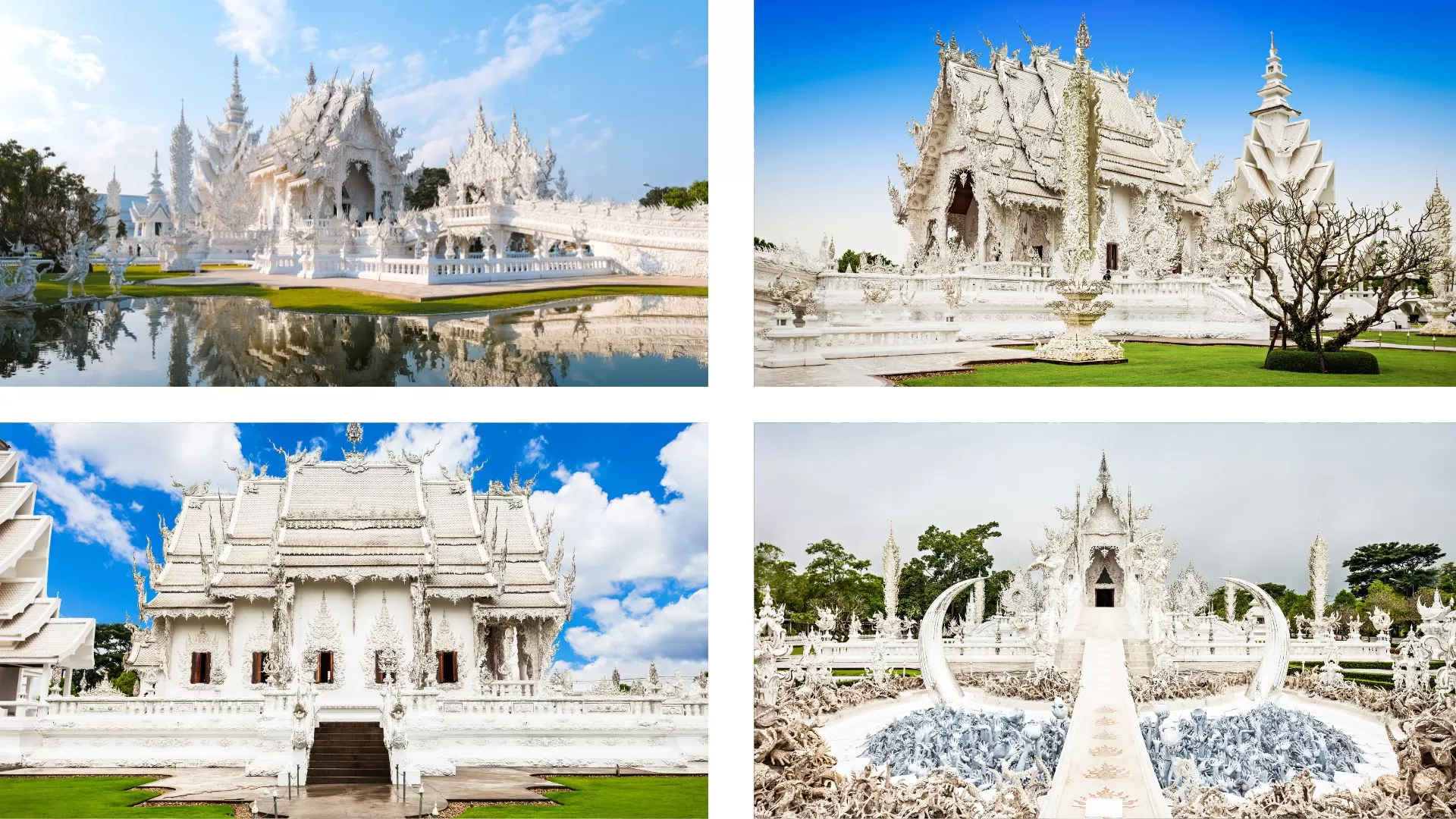 Temple blanc Wat Rong Khun