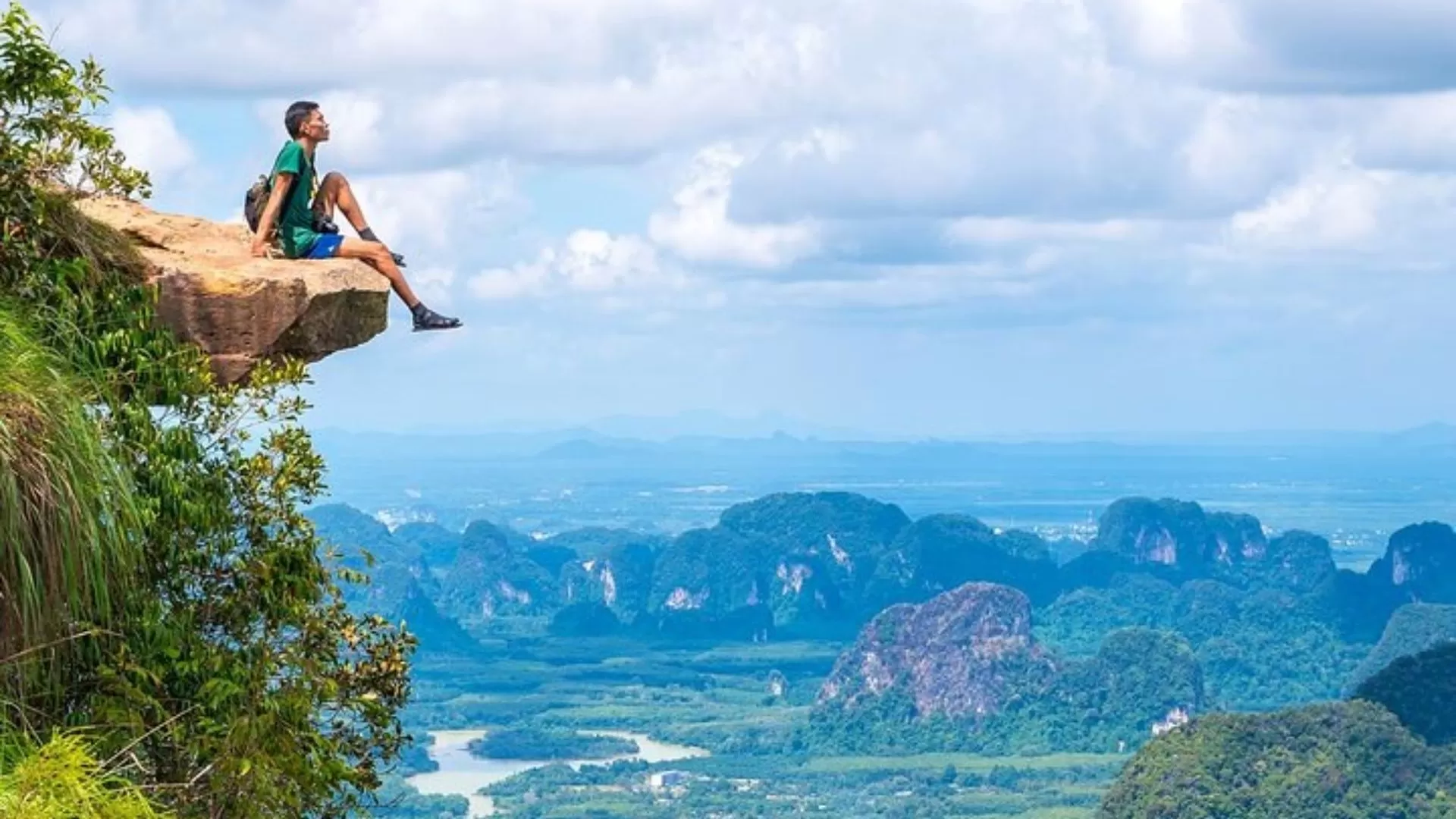 Hiking to Khao Ngon Nak Viewpoint