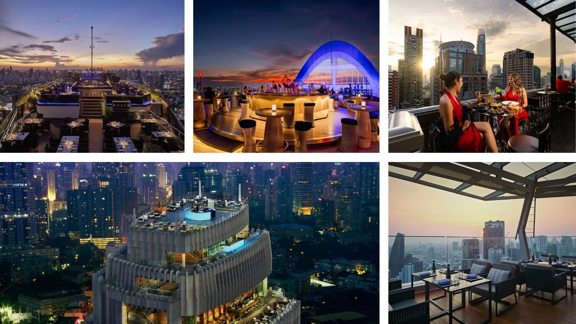 Capture the city’s view with Bangkok rooftop bars