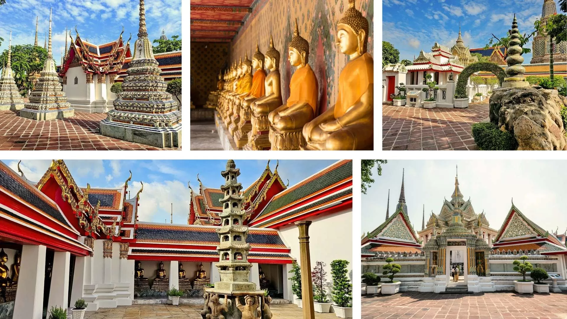 Architecture of Wat Pho