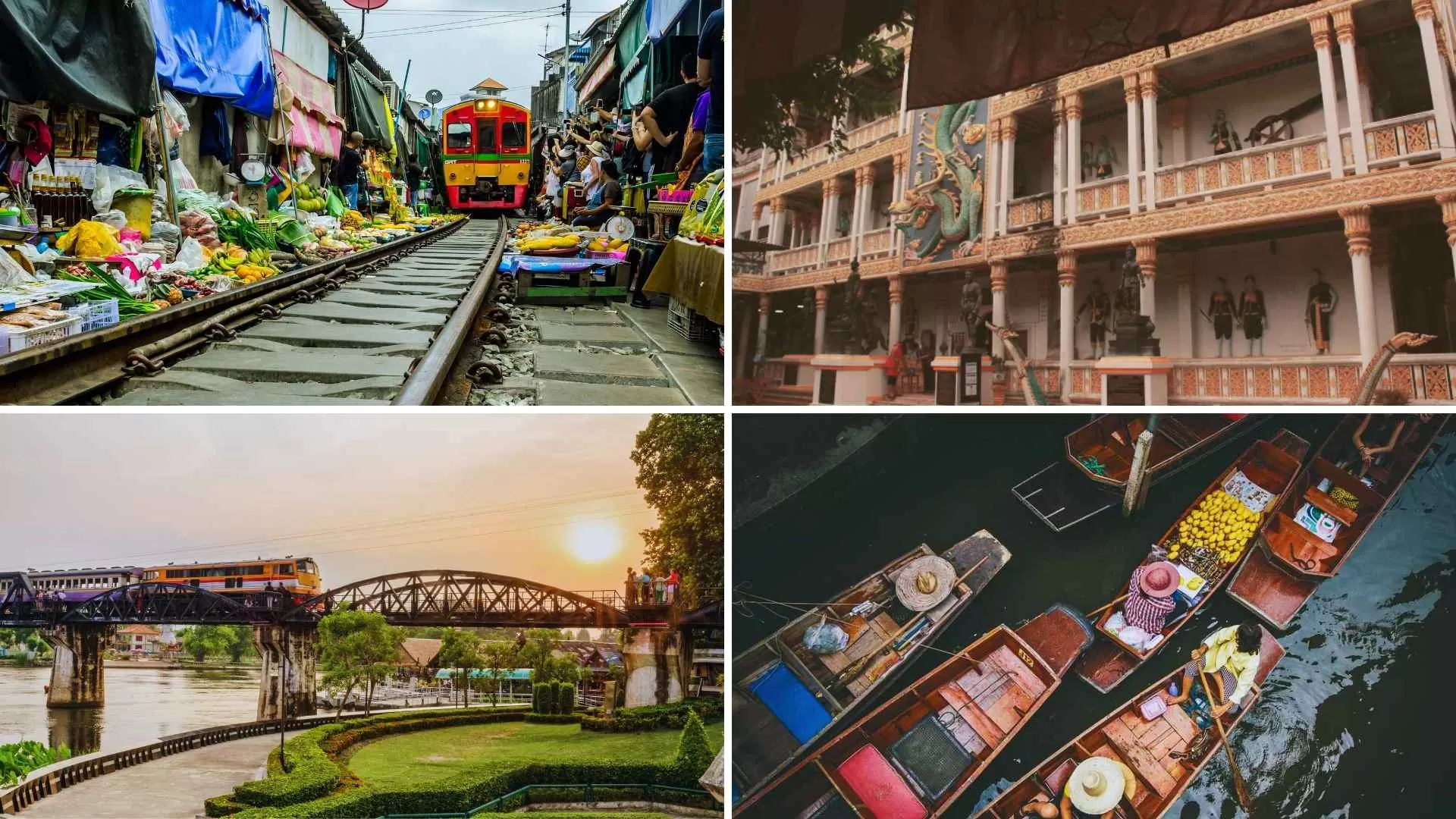 The romantic landscape of Kanchanaburi