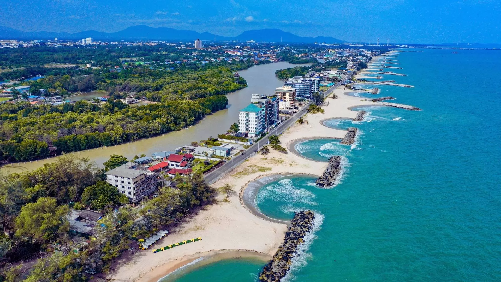 The landscape of Rayong