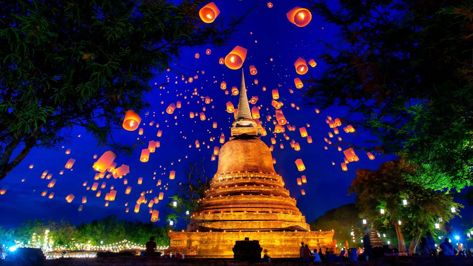 Loy Krathong Festival in Sukhothai
