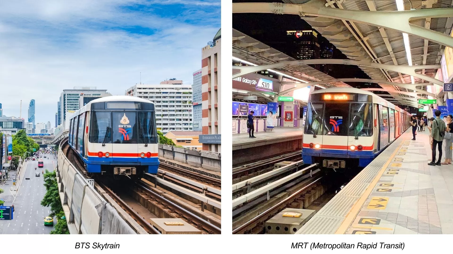 Getting around Bangkok by train