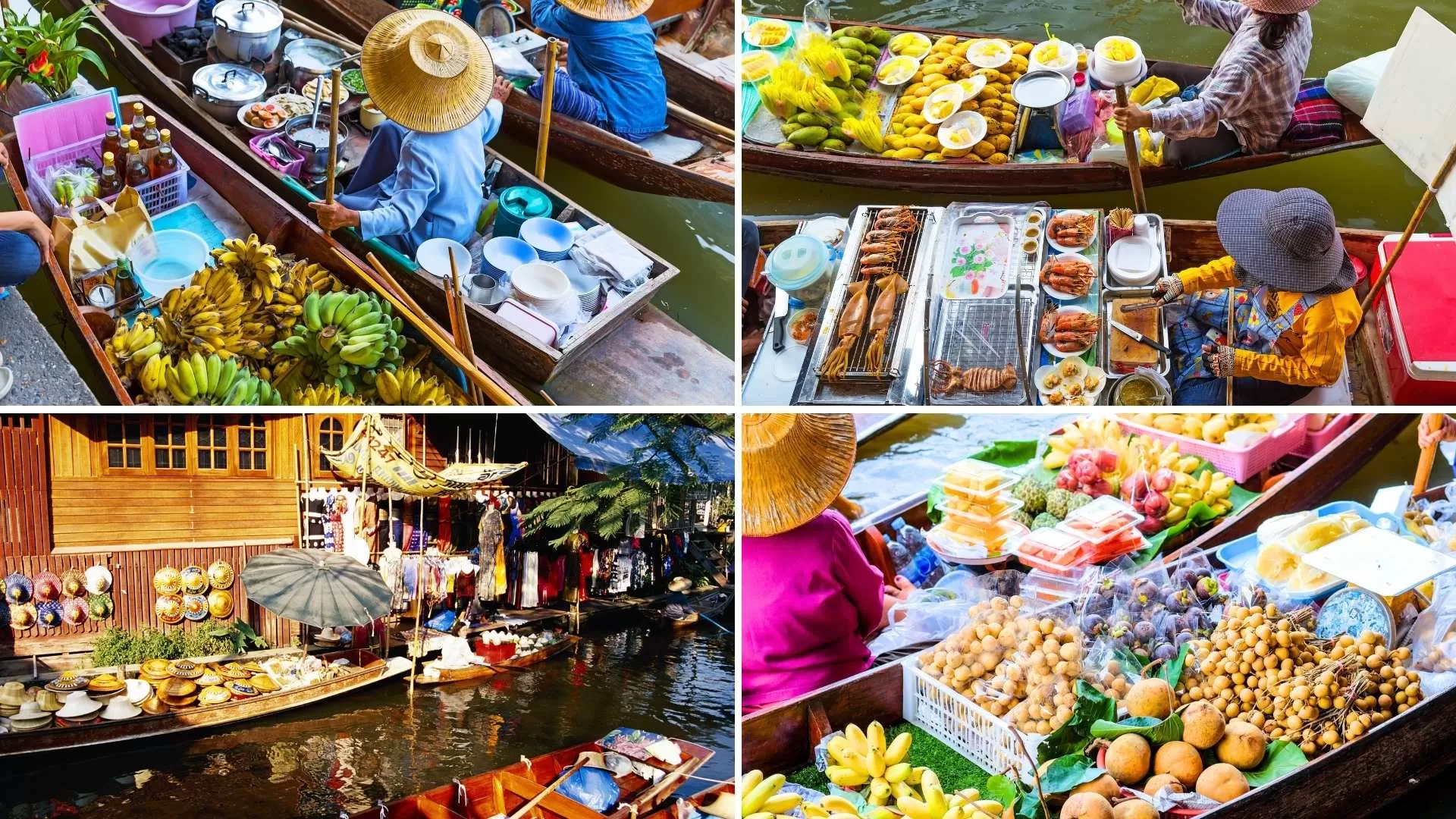 Damnoen Saduak Floating Market