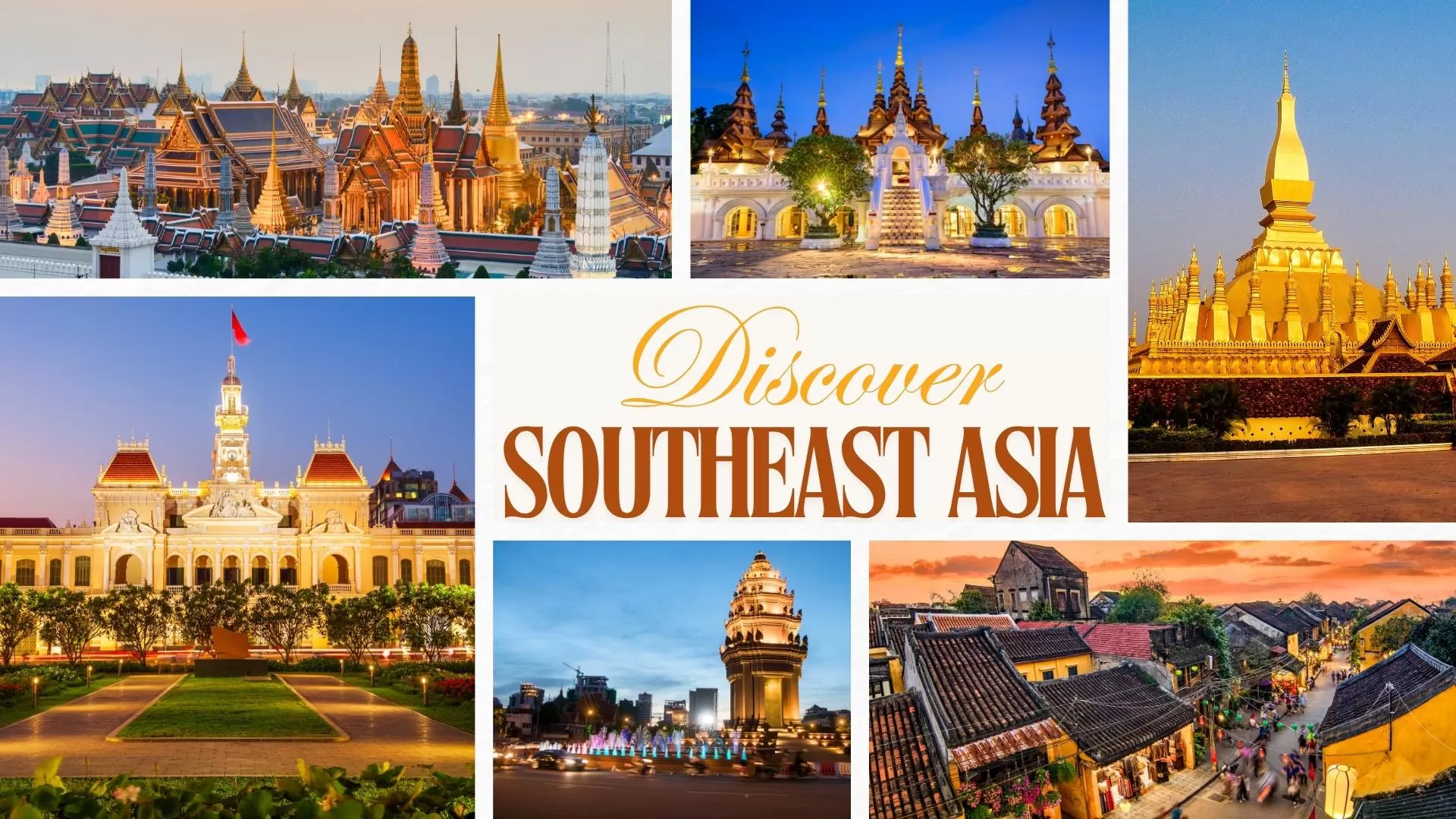 Explore the diverse landscapes and cultures of Southeast Asia.
