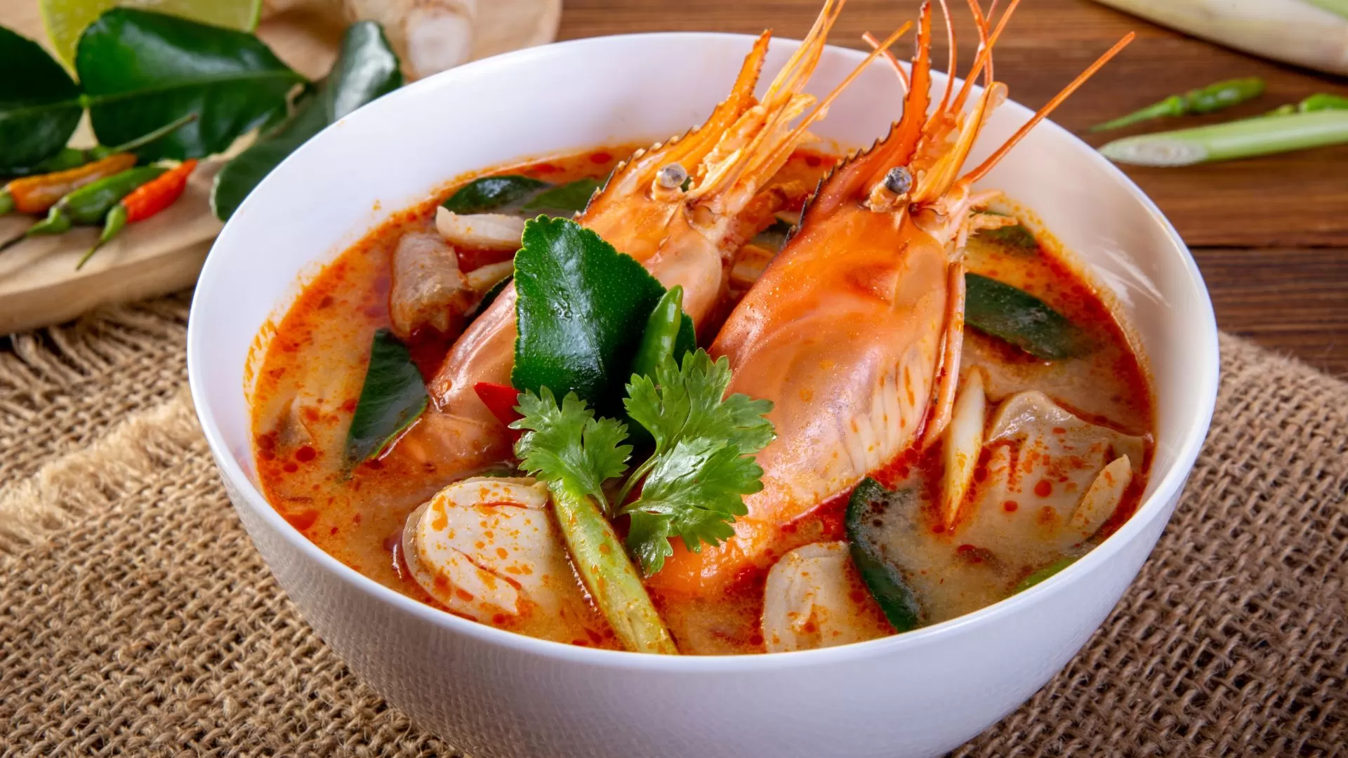Le Tom yam ravit tous les amateurs de cuisine