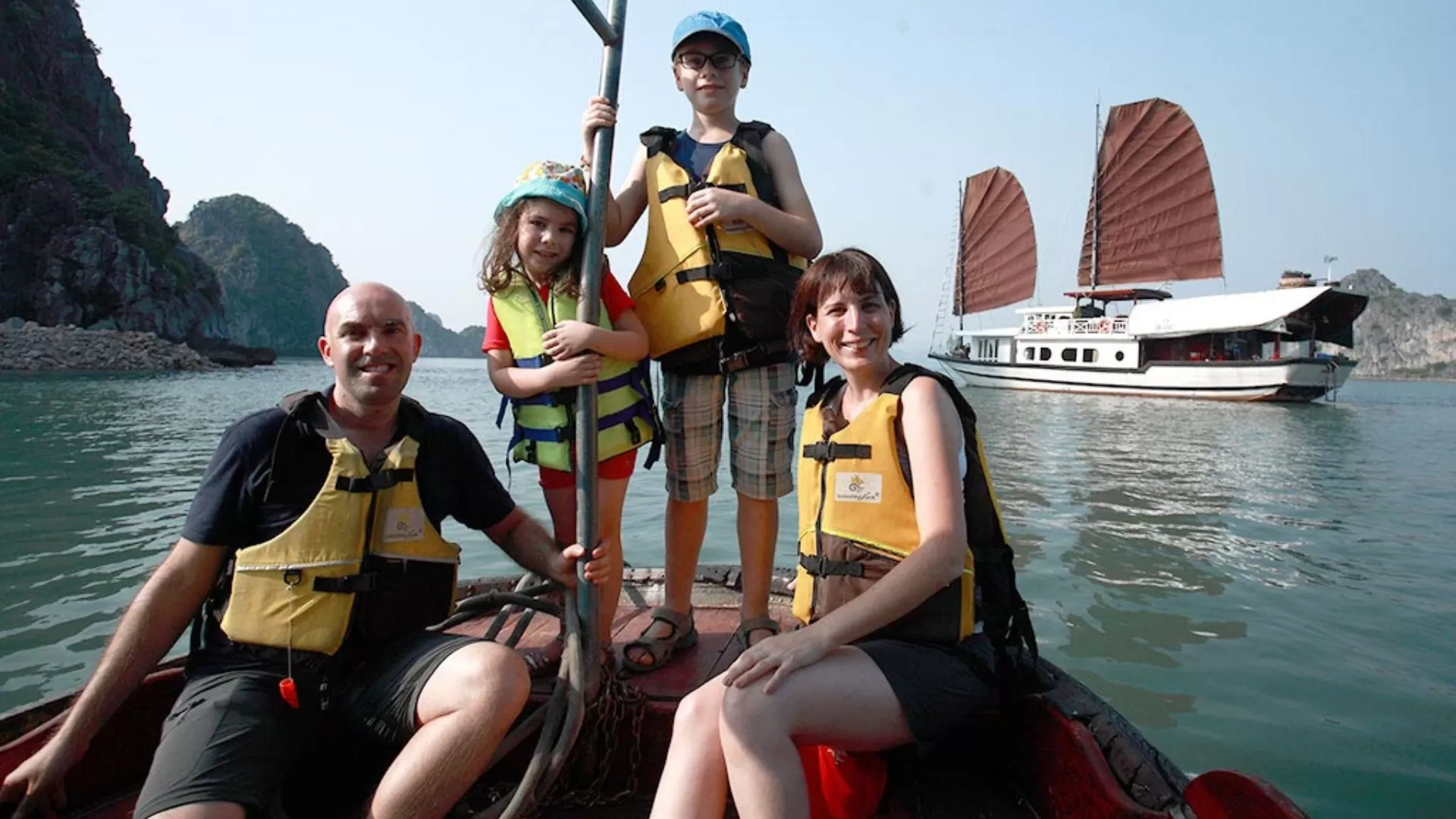 Voyage en famille à la baie d’Halong