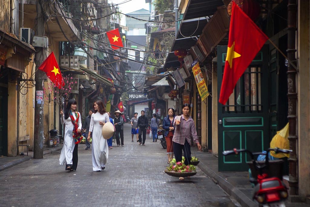 Vieux quartier Hanoi