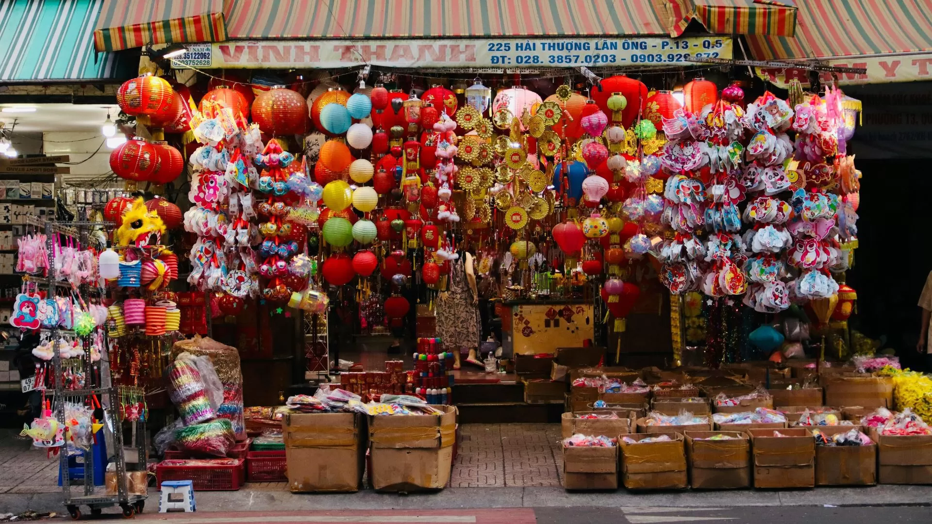 Rue de Hang Ma à Hanoi