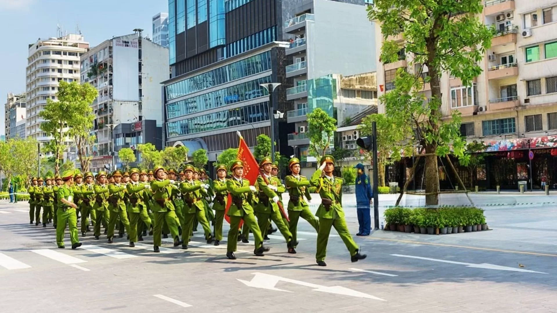 Reunification Day in Ho Chi Minh City