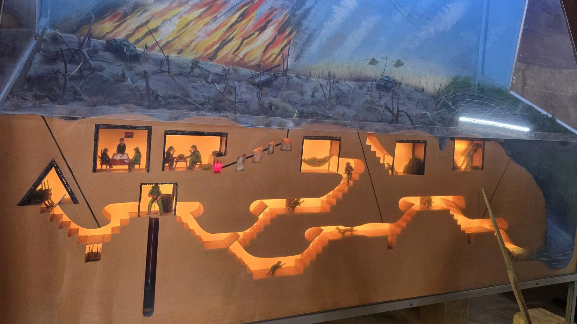 Carte des tunnels de Cu Chi